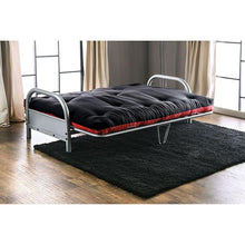 Load image into Gallery viewer, Aksel Black/Red Futon Mattress, Black, Red &amp; Gray