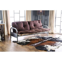 Load image into Gallery viewer, Aksel Black/Red Futon Mattress, Black, Red &amp; Gray