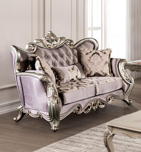 Albacete Loveseat Campage & Walnut