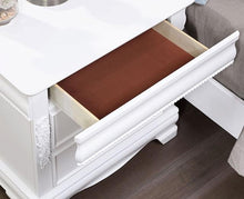 Load image into Gallery viewer, ALECIA Night Stand w/ USB, White
