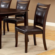 Load image into Gallery viewer, Woodside Dark Cherry/Espresso Side Chair (2/CTN)
