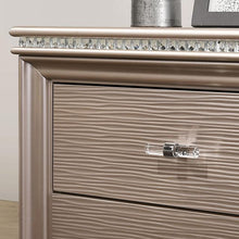 Load image into Gallery viewer, ALLIE Night Stand Beige &amp; Rose Gold