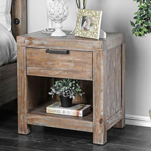 Load image into Gallery viewer, Wynton Weathered Light Oak Night Stand