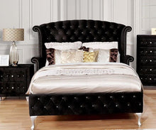 Load image into Gallery viewer, Alzire Black Cal.King &amp; Queen Bed