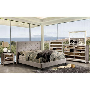 Anabelle Bed Blue & Gray