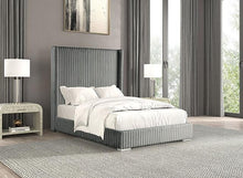 Load image into Gallery viewer, Cadwell Bed Black, Grey, Pink &amp; White
