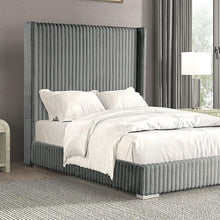 Load image into Gallery viewer, Cadwell Bed Black, Grey, Pink &amp; White