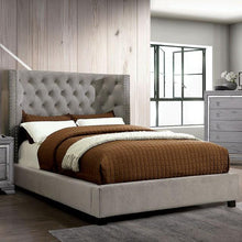 Load image into Gallery viewer, Cayla Bed Silver &amp; Grey