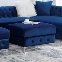 Load image into Gallery viewer, CIABATTONI Ottoman, Navy