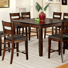 Load image into Gallery viewer, DICKINSON II Dark Cherry Counter Ht. Table w/ 18&quot; Leaf