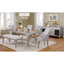 Load image into Gallery viewer, DIOCLES Silver/Light Gray Bench