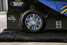 Load image into Gallery viewer, DUSTRACK Twin Bed, Blue &amp; Red