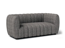 Load image into Gallery viewer, AVERSA Loveseat, Black, Gray, &amp; White