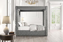 Load image into Gallery viewer, Etherea Bed Gray &amp; Black