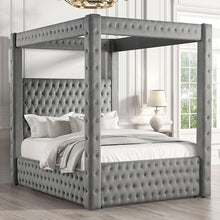 Load image into Gallery viewer, Etherea Bed Gray &amp; Black