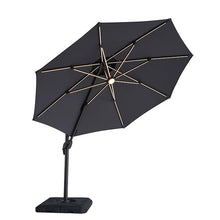 Load image into Gallery viewer, Nuti 10 Ft Round Umbrella w/ LED Light + 37" Large Base