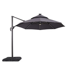 Load image into Gallery viewer, Nuti 10 Ft Round Umbrella w/ LED Light + 37" Large Base