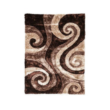 Load image into Gallery viewer, Fermont Brown Beige 5&#39; X 8&#39; Area Rug