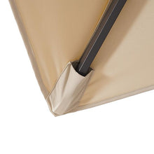 Load image into Gallery viewer, Fida 8 Ft Square Umbrella w/ Double Top + 37" Large Base