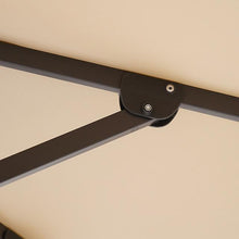 Load image into Gallery viewer, Fida 8 Ft Square Umbrella w/ Double Top + 37" Large Base