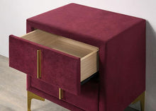 Load image into Gallery viewer, FLORIZEL Night Stand, Red