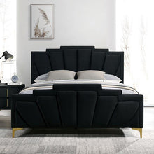 Load image into Gallery viewer, Florizel Bed Black &amp; Red