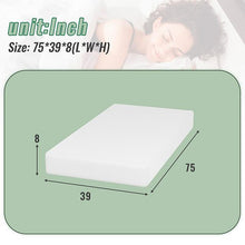 Load image into Gallery viewer, Coreopsis 8&quot; Twin Memory Foam Wave Comfort