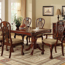 Load image into Gallery viewer, GEORGETOWN Antique Cherry Dining Table w/ Double Pedestals