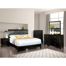 Load image into Gallery viewer, Enrico Full Queen Bed Brown, Black, &amp; Cherry