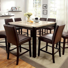 Load image into Gallery viewer, GLADSTONE II Dark Walnut/Ivory Counter Ht. Table