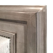 Load image into Gallery viewer, Golva E.King &amp; Queen Bed White &amp; Silver