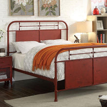 Load image into Gallery viewer, Haldus Bed Ivory, Red &amp; White