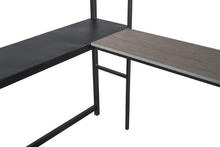 Load image into Gallery viewer, Cybill Full Loft Bed White, Silver, &amp; Black