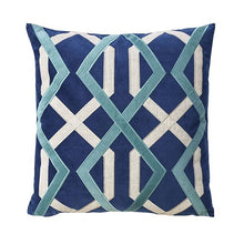 Load image into Gallery viewer, Bea Indigo 20&quot; X 20&quot; Pillow, Indigo (2/CTN)