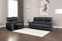 Load image into Gallery viewer, Bienne Sofa Manual Recliner White &amp; Black