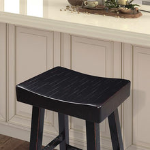 Load image into Gallery viewer, Biasca 29&quot; Stool (2/CTN) White, Brown, &amp; Black