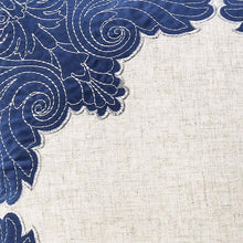 Load image into Gallery viewer, Beth Natural/Indigo 20&quot; X 20&quot; Pillow, Natural &amp; Indigo (2/CTN)