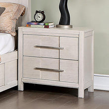 Load image into Gallery viewer, Berenice Espresso Night Stand White, Gray, &amp; Espresso