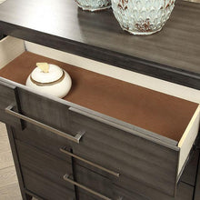 Load image into Gallery viewer, Berenice Espresso Night Stand White, Gray, &amp; Espresso