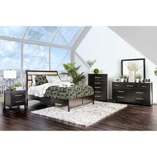 Load image into Gallery viewer, Berenice Espresso Night Stand White, Gray, &amp; Espresso