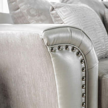 Load image into Gallery viewer, Benigno Love Seat Silver &amp; Gray