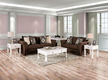 Load image into Gallery viewer, BELSIZE Loveseat Grey, Beige, &amp; Choclate