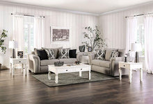 Load image into Gallery viewer, BELSIZE Loveseat Grey, Beige, &amp; Choclate