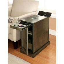 Load image into Gallery viewer, LILITH I Gray Side Table w/ USB