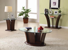 Load image into Gallery viewer, MANHATTAN IV Dark Cherry End Table, Brown Cherry