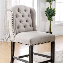 Load image into Gallery viewer, SANIA Counter Ht. Wingback Chair (2/CTN)