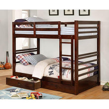 Load image into Gallery viewer, California IV Dark Walnut Twin/Twin Bunk Bed