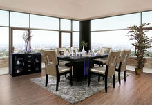 Load image into Gallery viewer, Evangeline Black/Beige Dining Table