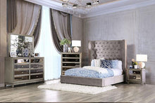 Load image into Gallery viewer, ROSABELLE E.King &amp; Queen Bed, Black, Gray, &amp; Ivory,