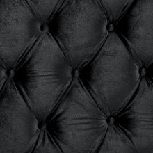 Load image into Gallery viewer, STEFANIA E.King &amp; Queen Bed, Black &amp; Gray